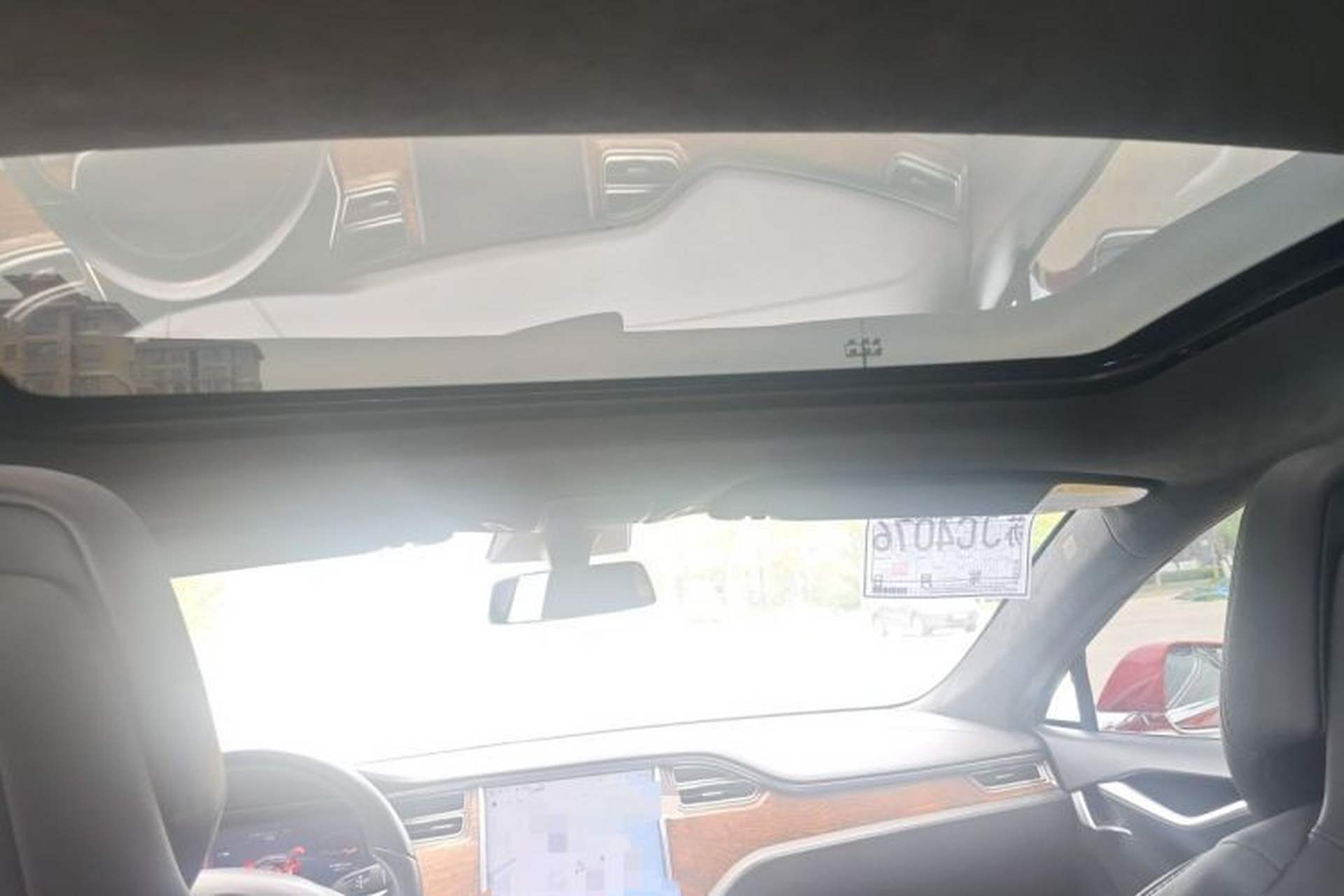 Used Tesla Model S 2017 S 75 Headliner