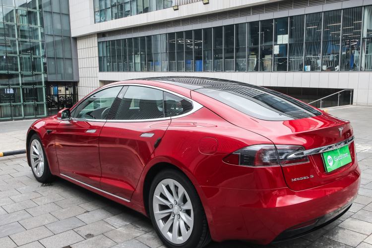 Used Tesla Model S 2017 S 75D Standard Range Edition Rear Left 45 Deg