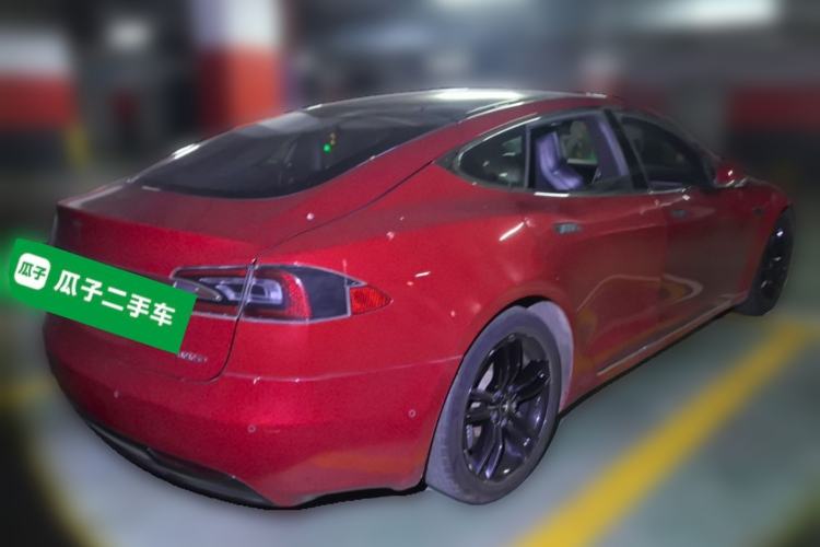 Used Tesla Model S 2017 S 100D Rear Right 45 Deg