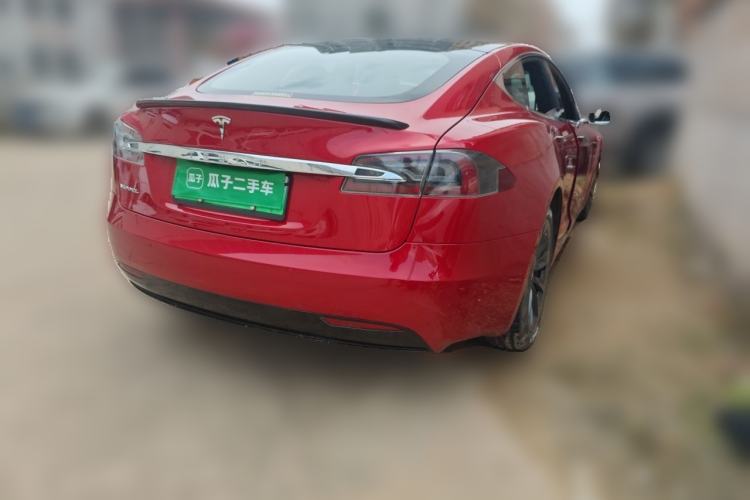 Used Tesla Model S 2017 S 75D Standard Range Edition Rear Right 45 Deg