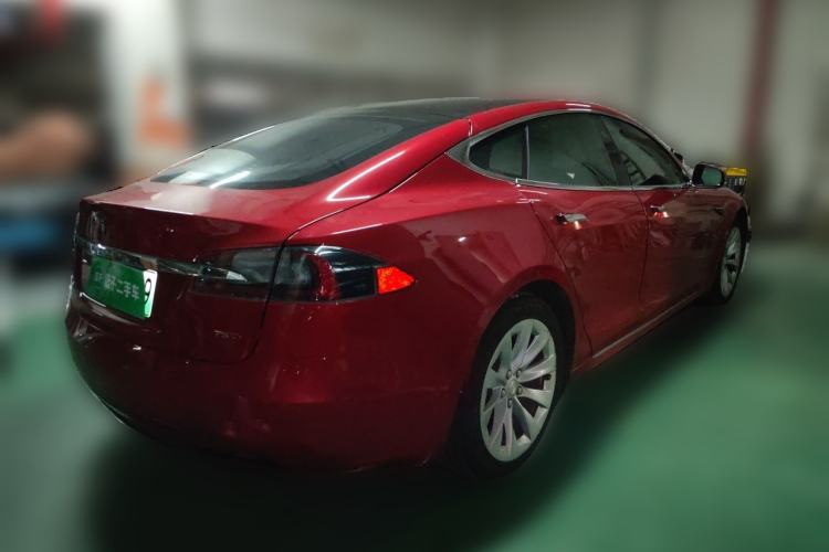 Used Tesla Model S 2017 S 75D Standard Range Edition Rear Right 45 Deg