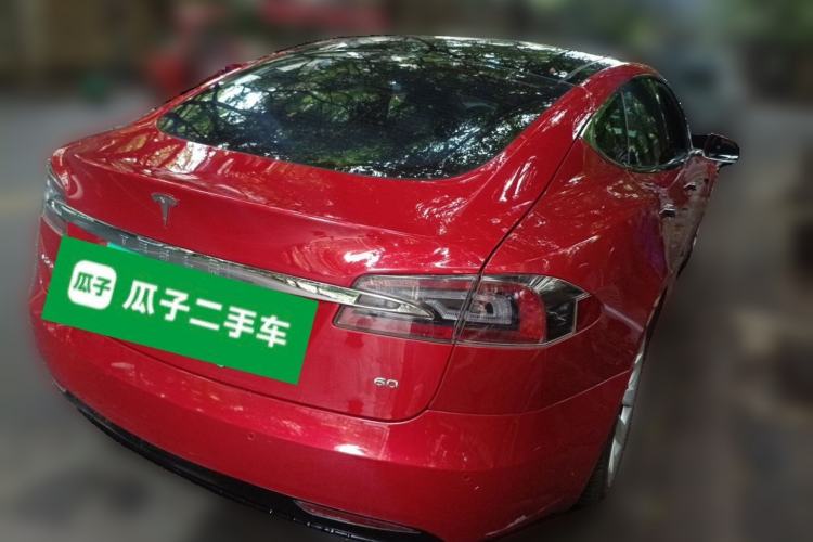 Used Tesla Model S  Rear Right 45 Deg