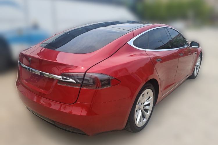 Used Tesla Model S 2017 S 75 Rear Right 45 Deg