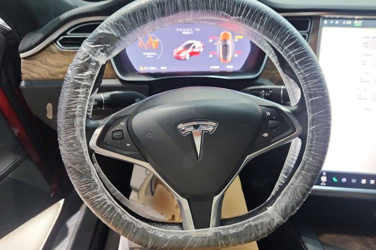 Used Tesla Model S 2017 S 100D Long Range Edition Steering Wheel