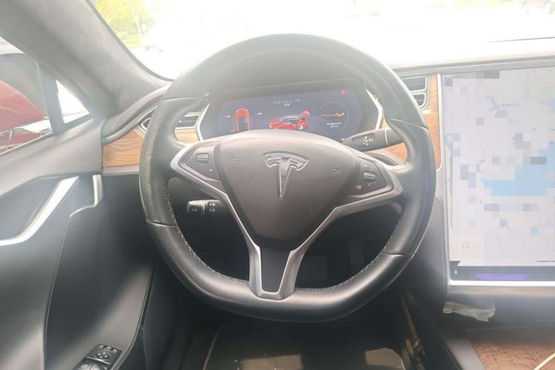 Used Tesla Model S 2017 S 75 Steering Wheel