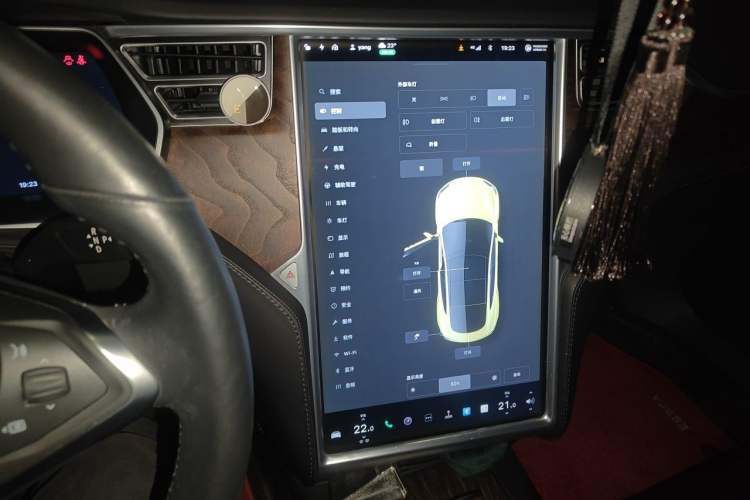 Used Tesla Model S 2017 S 100D Audio And AC Panel