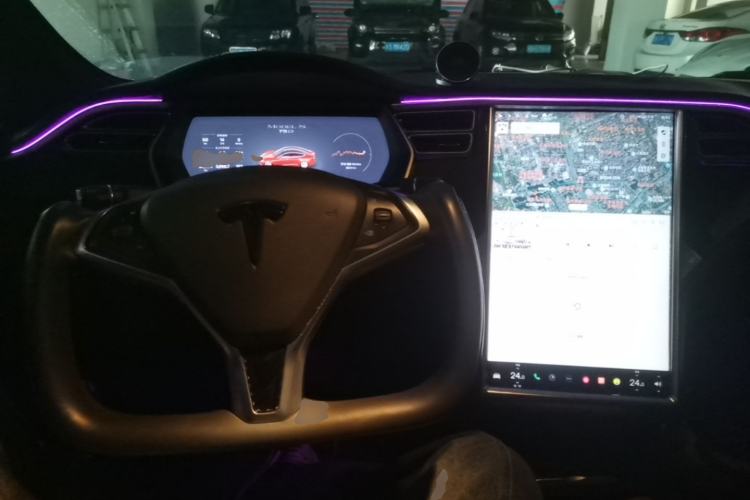 Used Tesla Model S 2017 S 75D Standard Range Edition Center Console