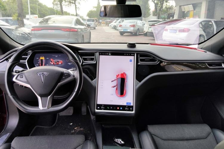 Used Tesla Model S 2017 S 75 Center Console