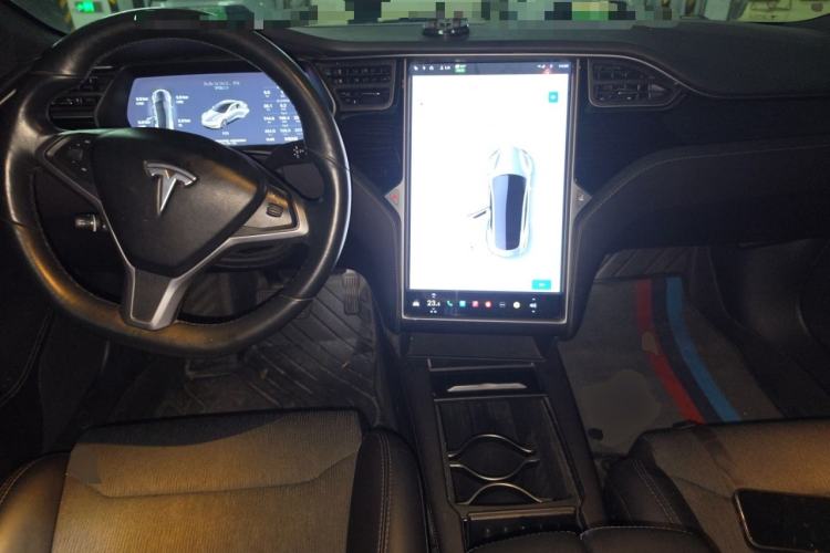 Used Tesla Model S 2017 S 75D Standard Range Edition Center Console