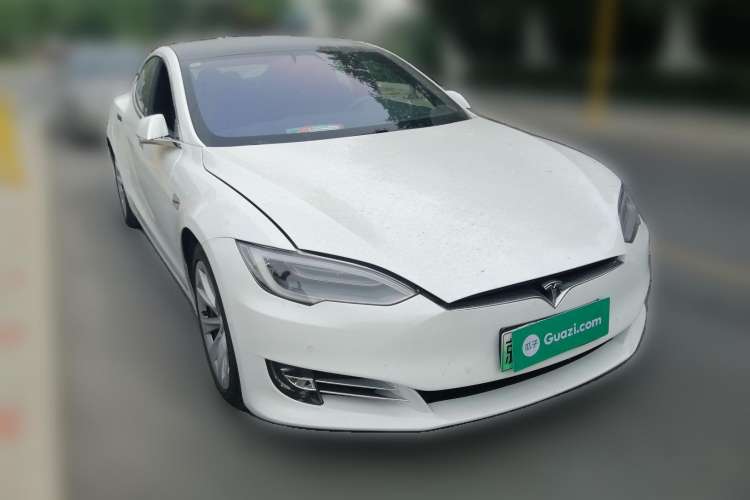 Used Tesla Model S 2017 S 75D Standard Range Edition Front Right 45 Deg