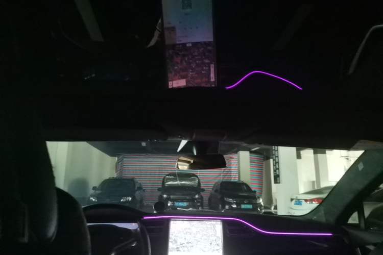 Used Tesla Model S 2017 S 75D Standard Range Edition Headliner