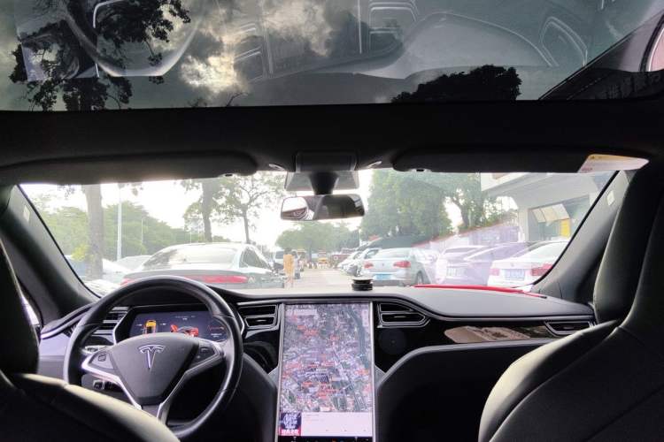 Used Tesla Model S 2017 S 75 Headliner
