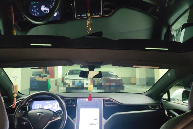 Used Tesla Model S 2017 S 75D Standard Range Edition Headliner
