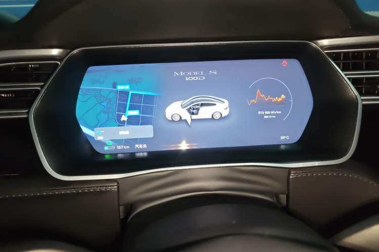 Used Tesla Model S 2017 S 100D Long Range Edition Instrument Cluster