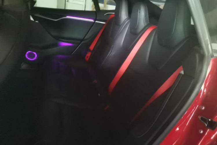 Used Tesla Model S 2017 S 75D Standard Range Edition Left Rear Seat