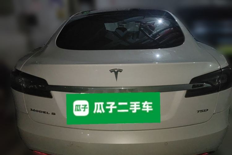 Used Tesla Model S 2017 S 75D Standard Range Edition Rear