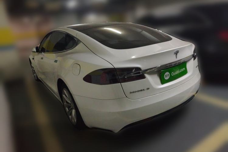 Used Tesla Model S 2017 S 100D Long Range Edition Rear Left 45 Deg