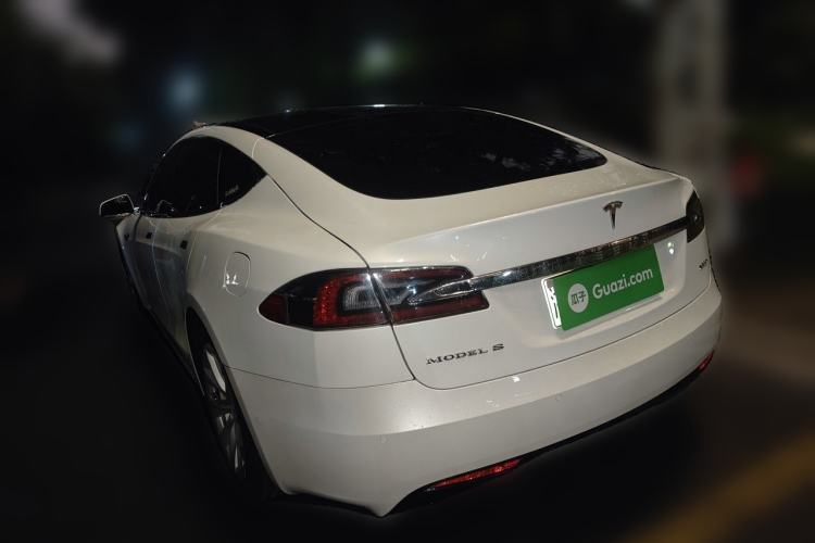 Used Tesla Model S 2017 S 100D Rear Left 45 Deg