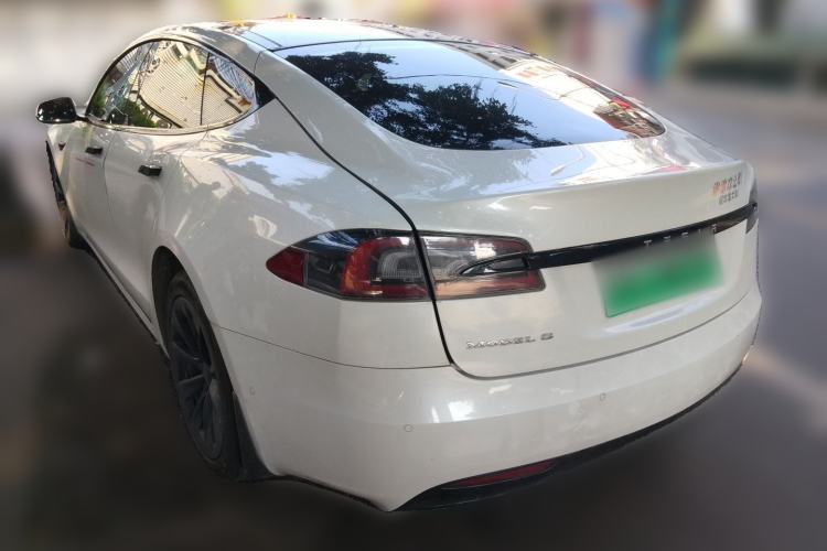 Used Tesla Model S 2017 S 100D Rear Left 45 Deg