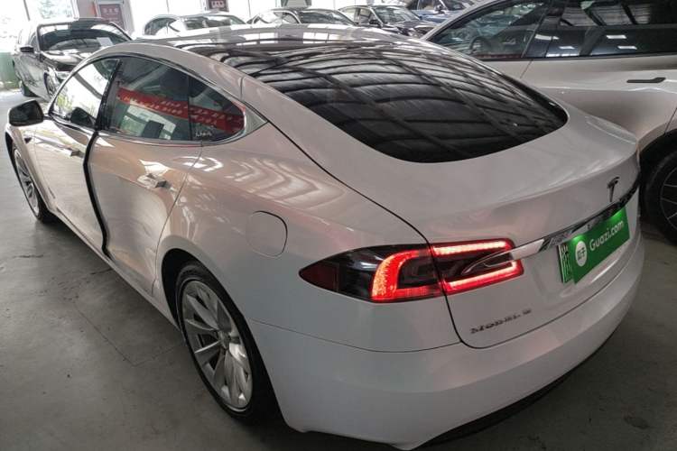 Used Tesla Model S 2017 S 75D Standard Range Edition Rear Left 45 Deg