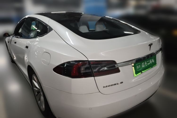 Used Tesla Model S 2017 S 100D Long Range Edition Rear Left 45 Deg