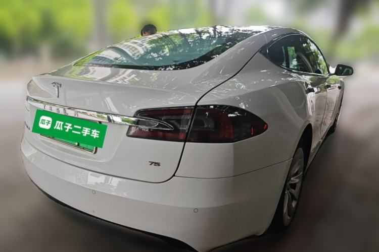 Used Tesla Model S 2017 S 75 Rear Right 45 Deg