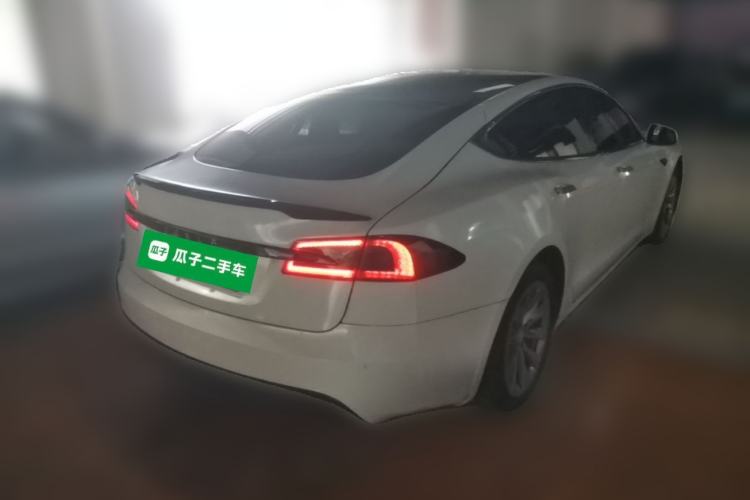 Used Tesla Model S 2017 S 75D Standard Range Edition Rear Right 45 Deg