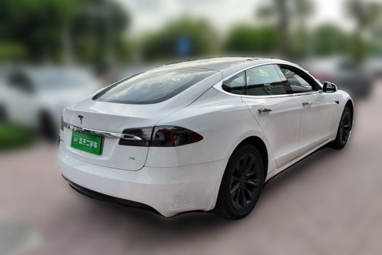 Used Tesla Model S 2017 S 75 Rear Right 45 Deg
