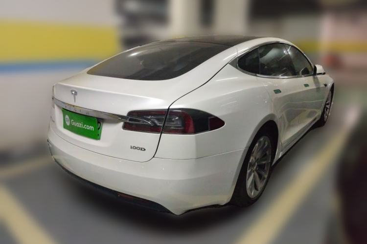 Used Tesla Model S 2017 S 100D Long Range Edition Rear Right 45 Deg