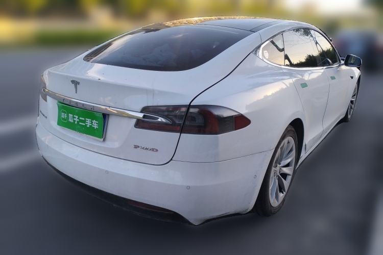 Used Tesla Model S 2017 S 75 Rear Right 45 Deg