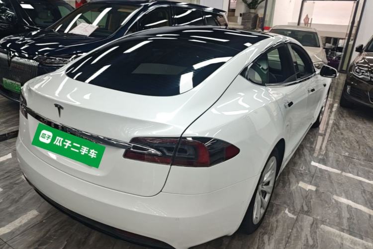 Used Tesla Model S 2017 S 75D Standard Range Edition Rear Right 45 Deg