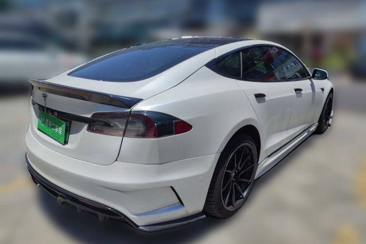 Used Tesla Model S 2017 S 75D Standard Range Edition Rear Right 45 Deg