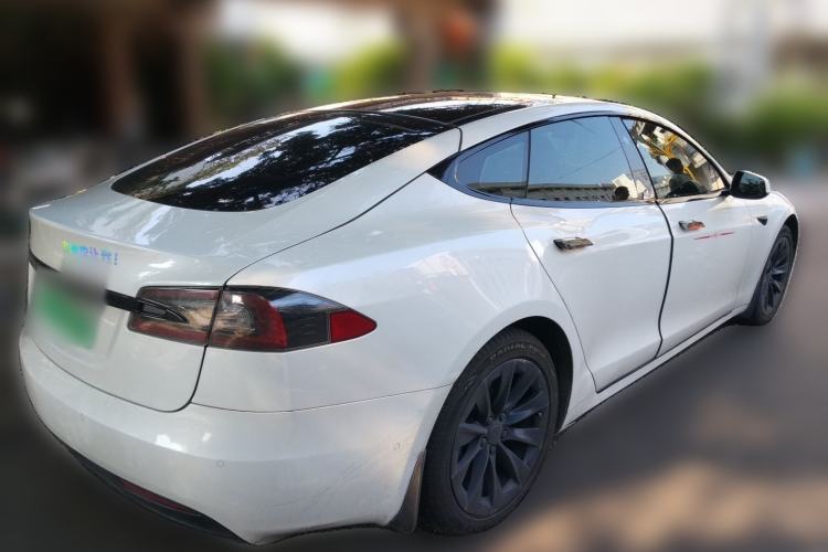 Used Tesla Model S 2017 S 100D Rear Right 45 Deg