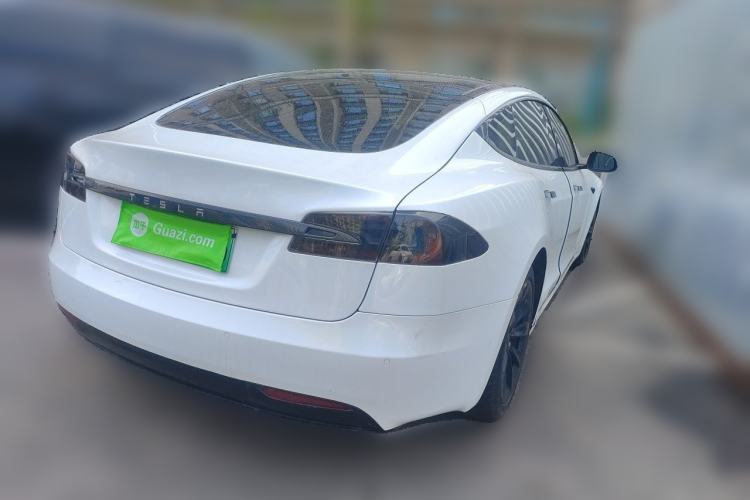 Used Tesla Model S 2017 S 75 Rear Right 45 Deg