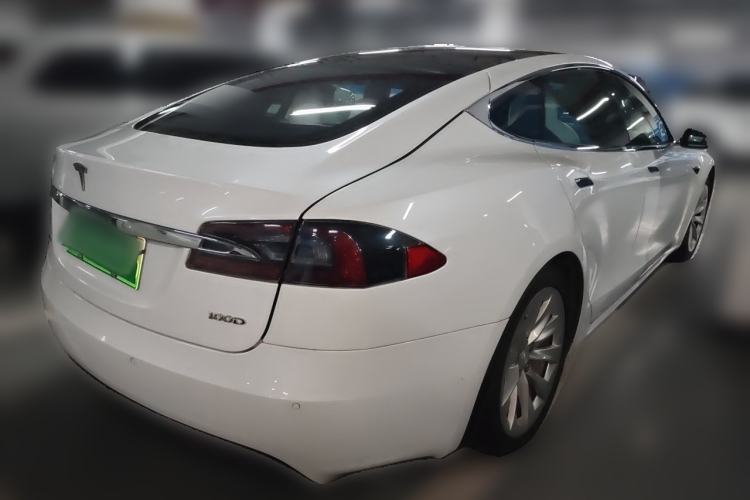 Used Tesla Model S 2017 S 100D Long Range Edition Rear Right 45 Deg
