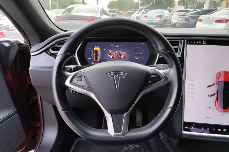 Used Tesla Model S 2017 S 75 Steering Wheel