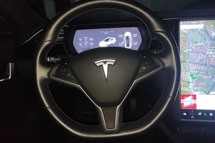 Used Tesla Model S 2017 S 75D Standard Range Edition Steering Wheel