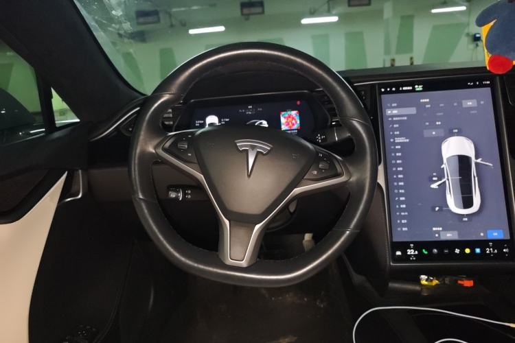 Used Tesla Model S 2017 S 75D Standard Range Edition Steering Wheel