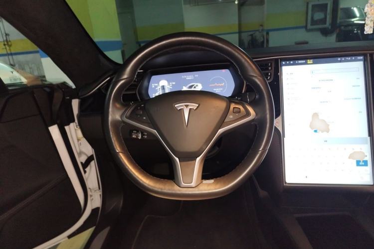 Used Tesla Model S 2017 S 100D Long Range Edition Steering Wheel