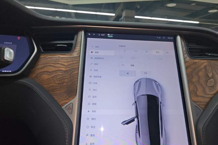 Used Tesla Model S 2019 Long-Range Version Audio And AC Panel