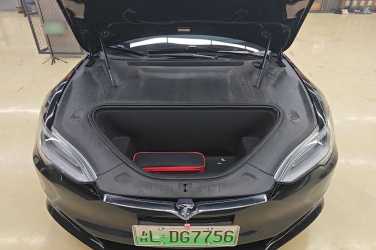 Used Tesla Model S 2019 Long-Range Version Engine Bay