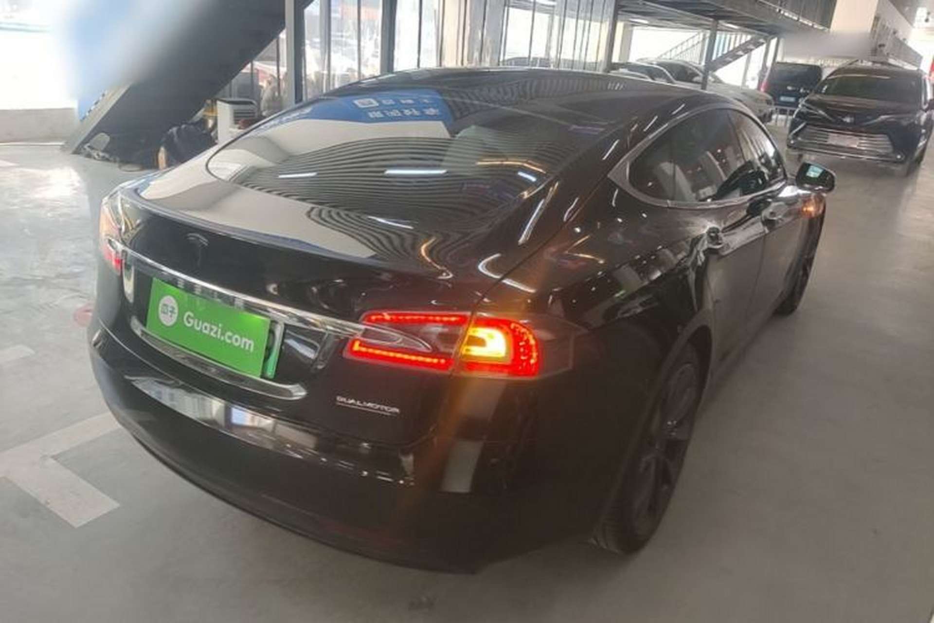 Used Tesla Model S 2019 Performance High-Performance Edition Rear Right 45 Deg