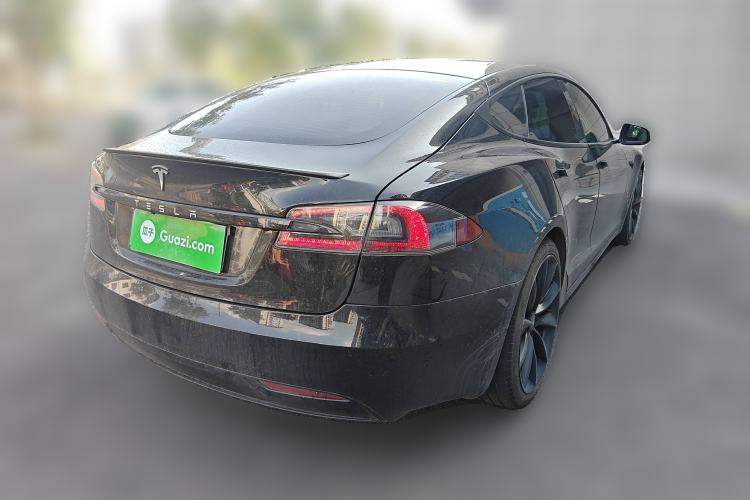 Used Tesla Model S 2019 Performance High-Performance Edition Rear Right 45 Deg