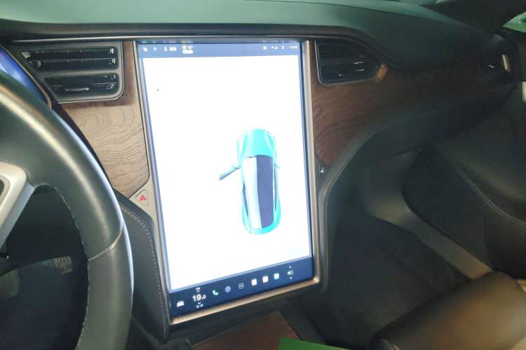 Used Tesla Model S 2019 Long-Range Version Audio And AC Panel