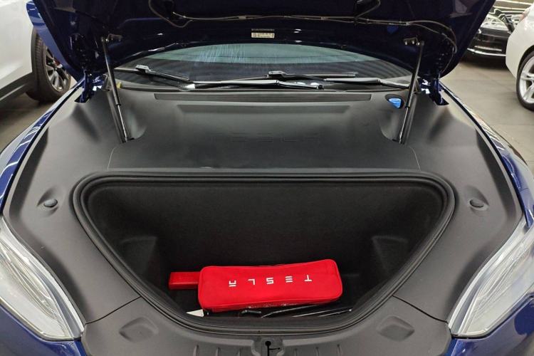 Used Tesla Model S 2019 Long-Range Version Engine Bay