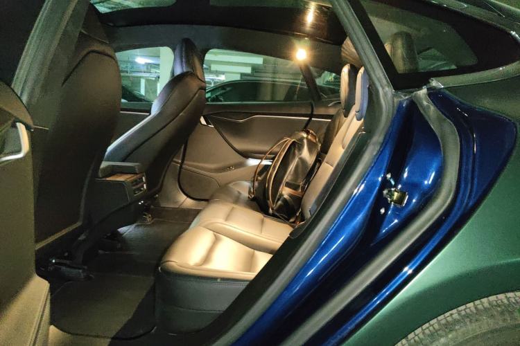 Used Tesla Model S 2019 Long-Range Version Left Rear Seat