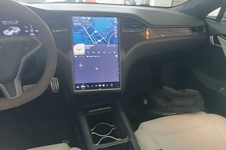 Used Tesla Model S 2019 Performance High-Performance Edition Audio And AC Panel