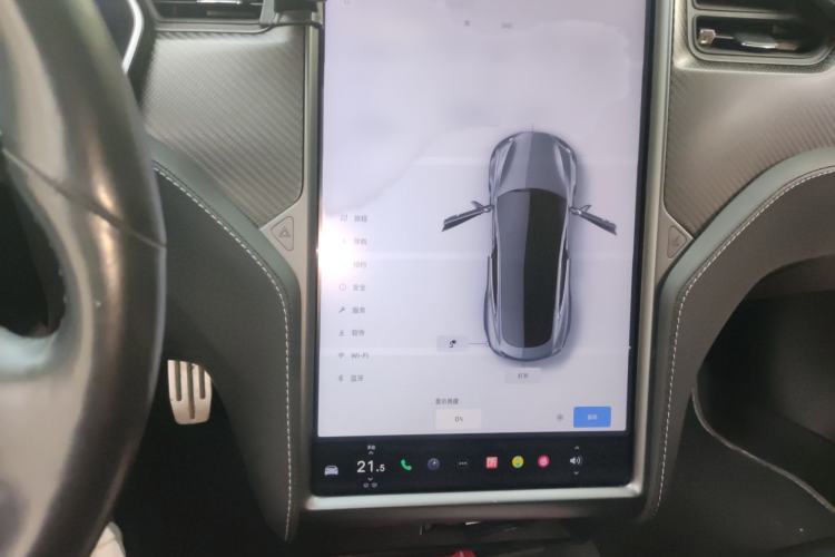Used Tesla Model S 2019 Performance High-Performance Edition Audio And AC Panel