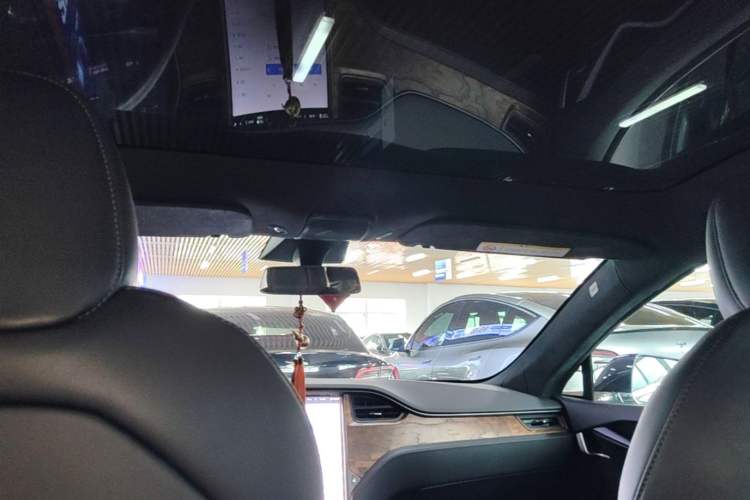 Used Tesla Model S 2019 Long-Range Version Headliner