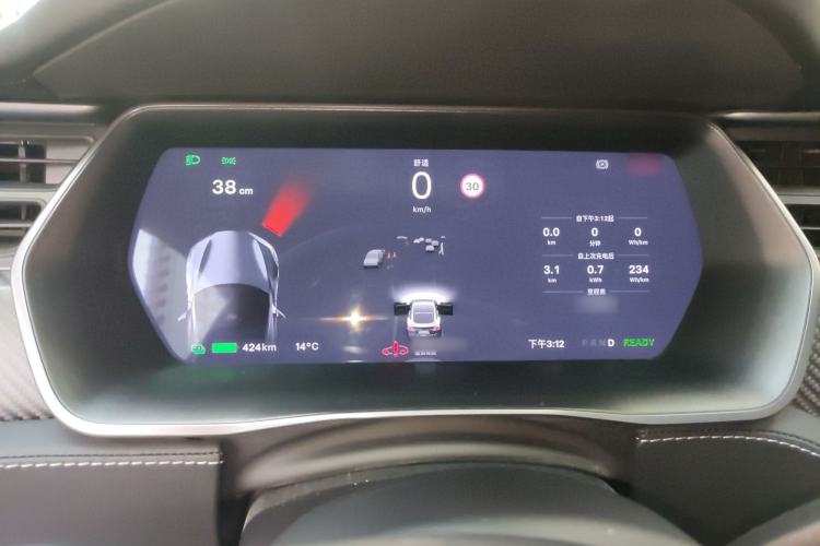 Used Tesla Model S 2019 Performance High-Performance Edition Instrument Cluster